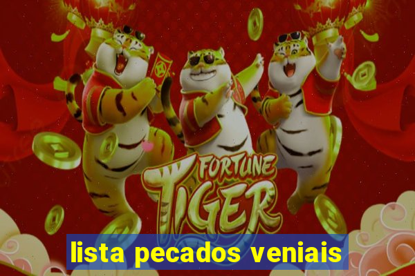 lista pecados veniais